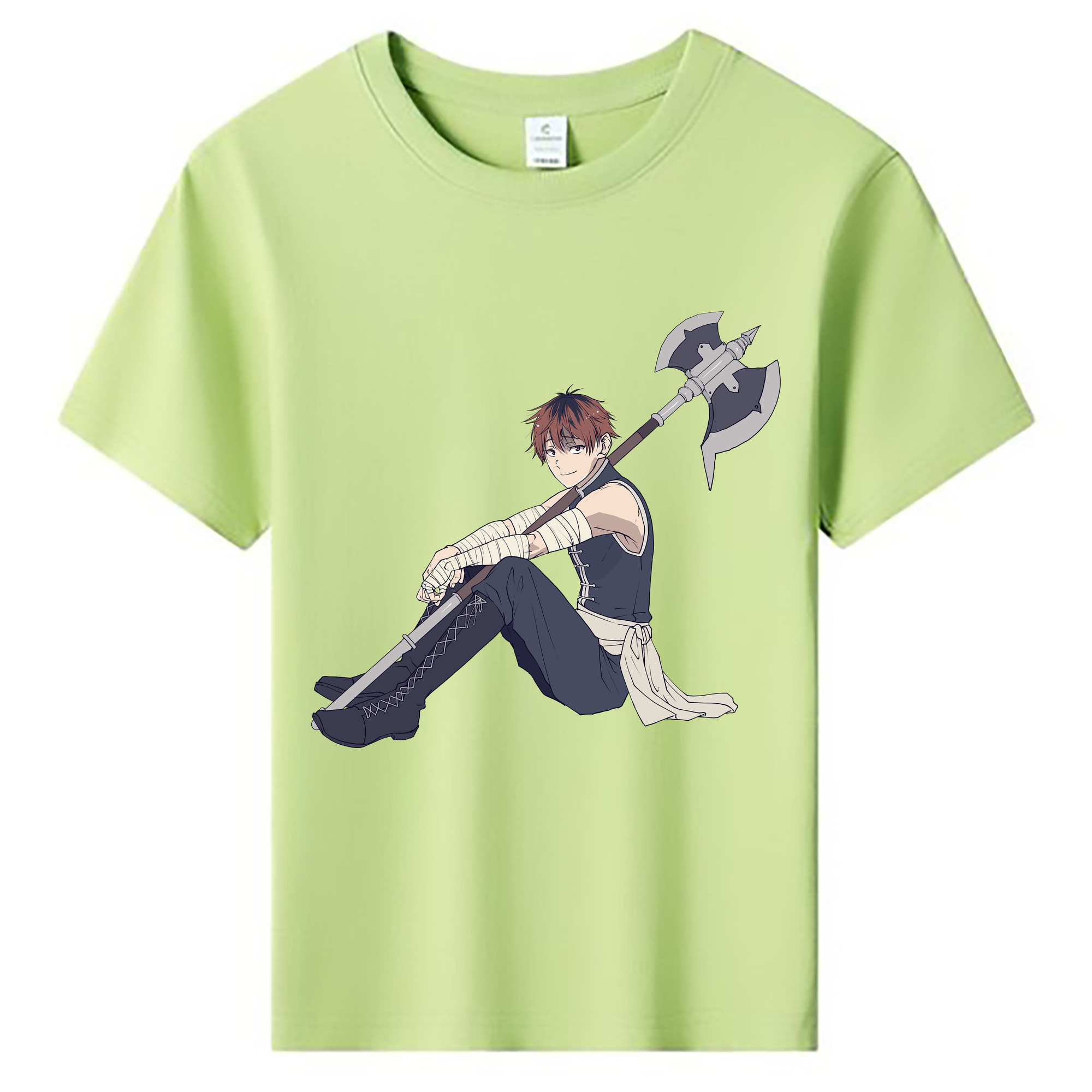 （画像用） 葬送のフリーレン Frieren 綿100％キッズTシャツ（フロントプリント）
